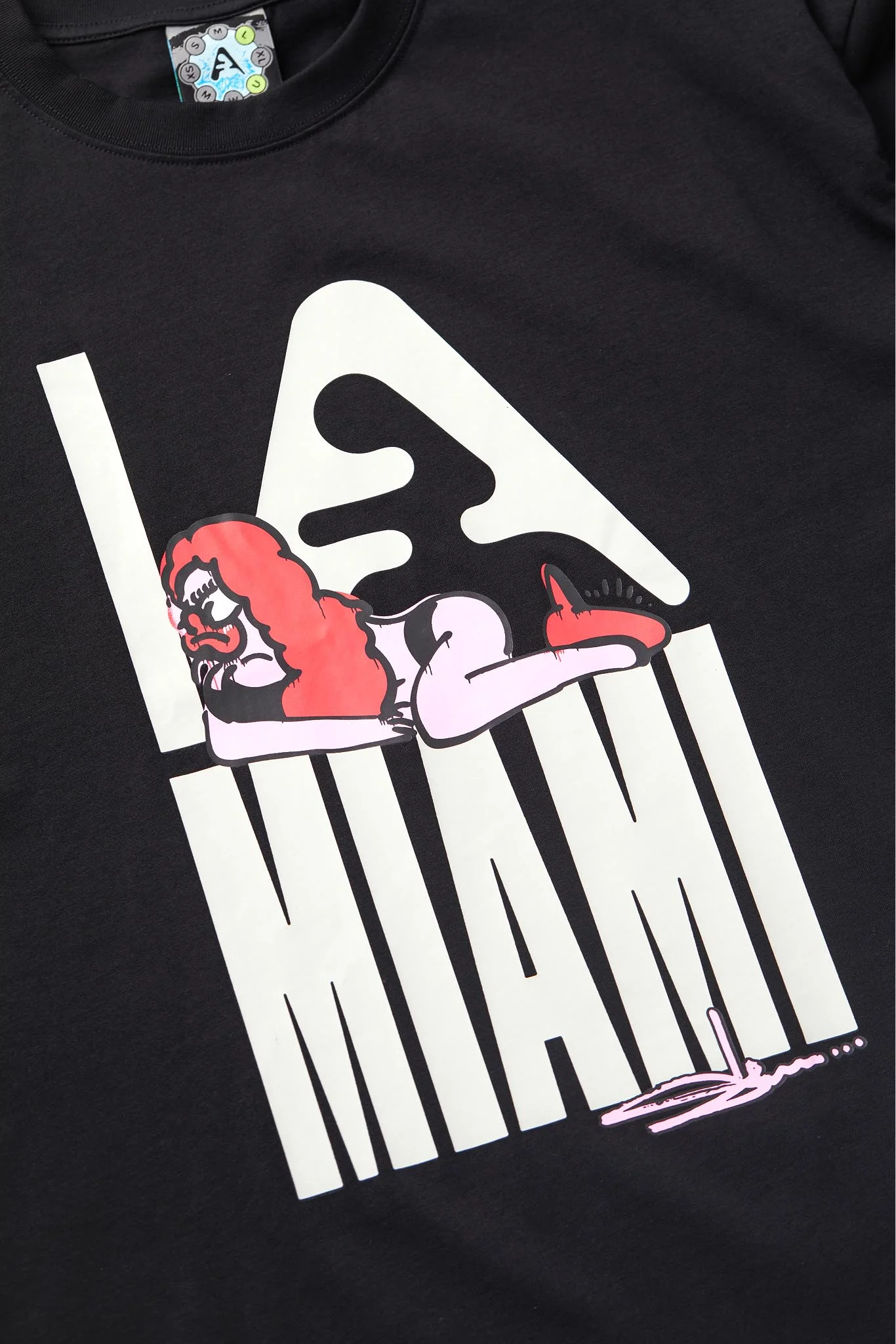 ILOVEMIAMI Black Tee - Image 3
