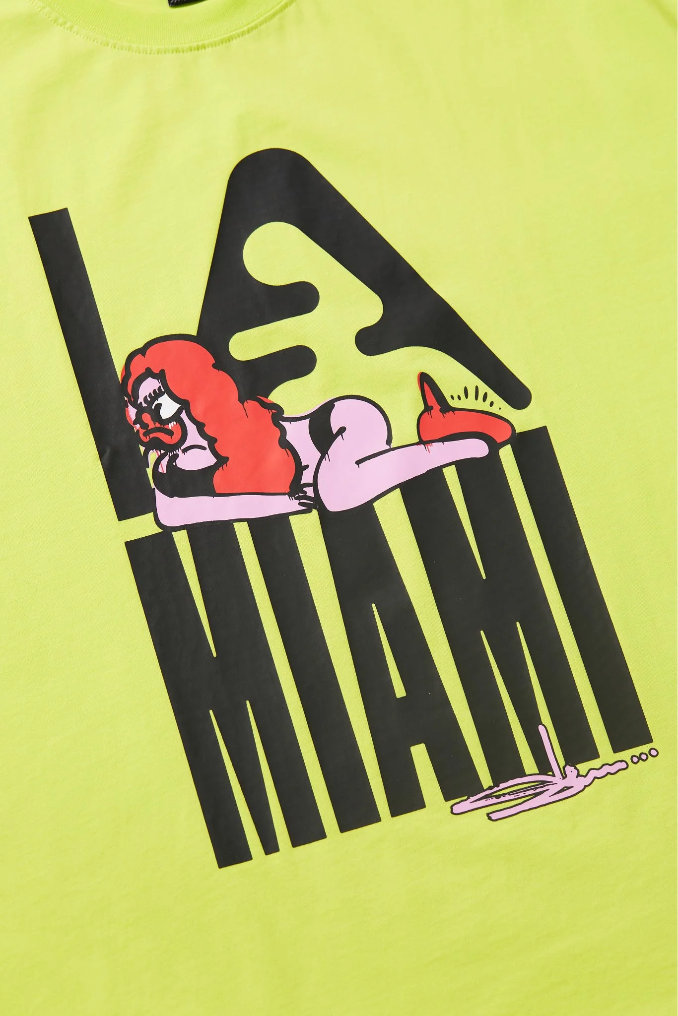 ILOVEMIAMI Neon Tee - Image 3