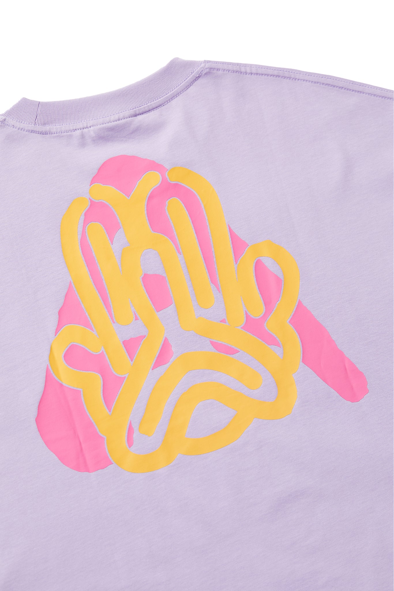 LOGO LOCK Lavender Tee - Image 4
