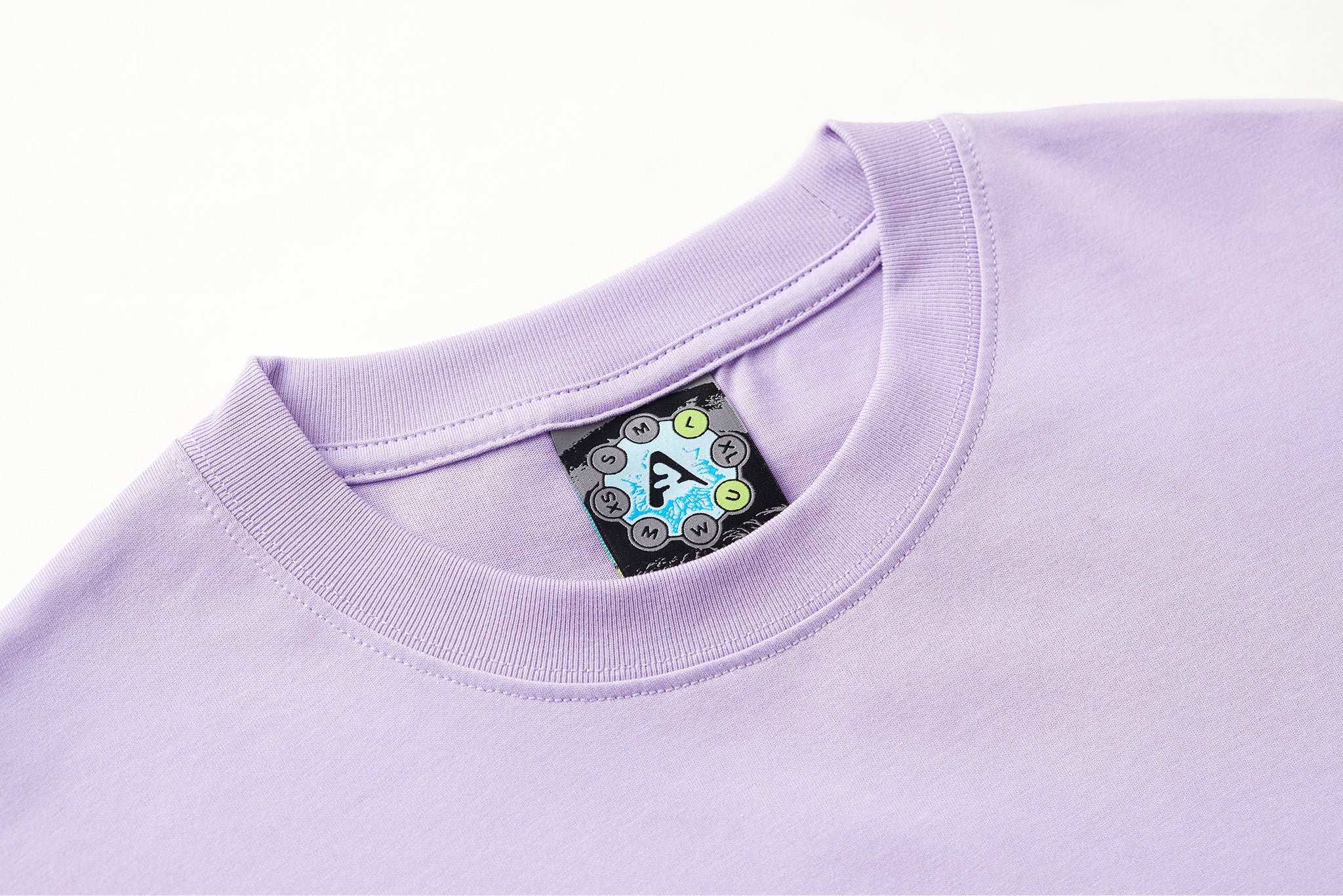 LOGO LOCK Lavender Tee - Image 5